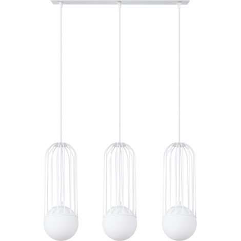 Pendant lamp BRINA 3L white (1/5)
