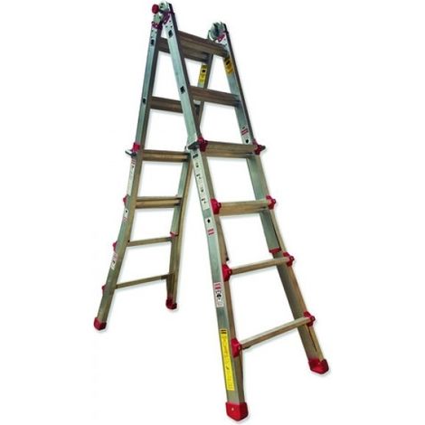 TLS-5X4 ESCALERA TELESC.5X4 PELDAÑOS - GAYNER (1/4)