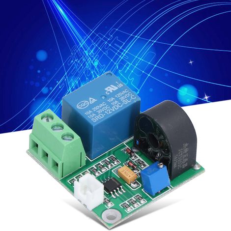 Module de capteur de détection de courant alternatif 0-5 A, capteur de sortie à commutation 0-5 A, 12 V (1/5)