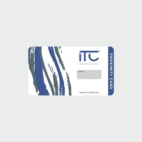 Scheda di prossimità di tipo Mifare codificata ITC 6700-235060