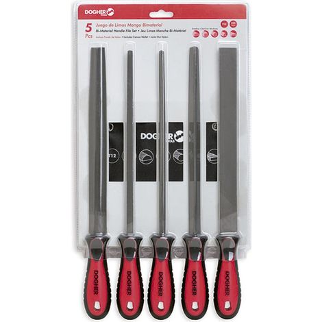 J. Limes mixtes 250mm 5 pièces sous blister DOGHER 815-003
