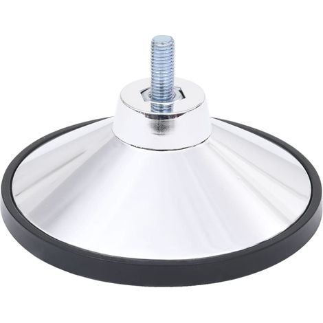 Football Table Feet 4 pcs Chrome M10 vidaXL