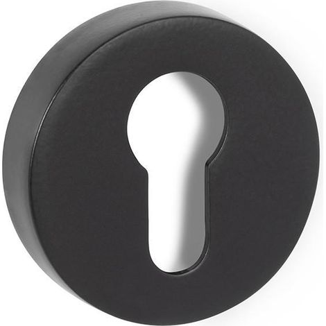 bocallave yale redondo ø50 níquel mate, cromo satinado, negro mate acabado níquel mate acabado negro mate (1/2)