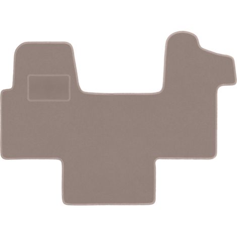 Tapis avant beiges pour Renault Master II fourgon (2010-) (1/5)