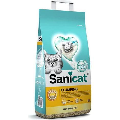SANICAT LETTIERA 8 LT CLUMPING OXYGEN