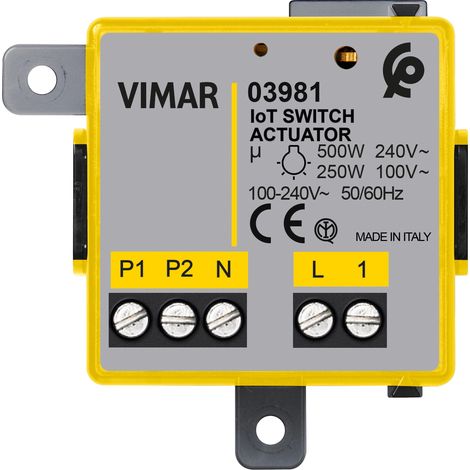 VIMAR - 03981 Modulo rele connesso IoT