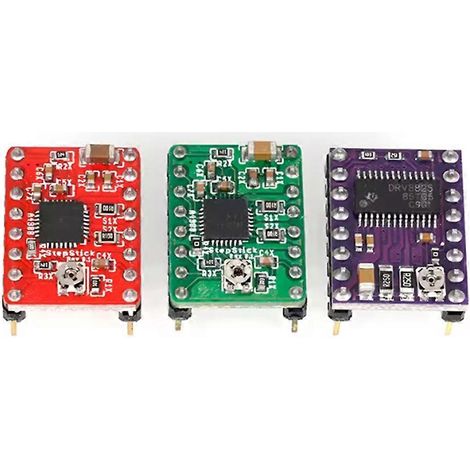 A4988 Pilote de moteur pas à pas Accessoires pour imprimante 3D Module de commande DRV8825 Carte 16 subdivisions (1/5)