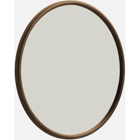 Specchio rotondo in legno di hevea, Ø60cm (1/4)