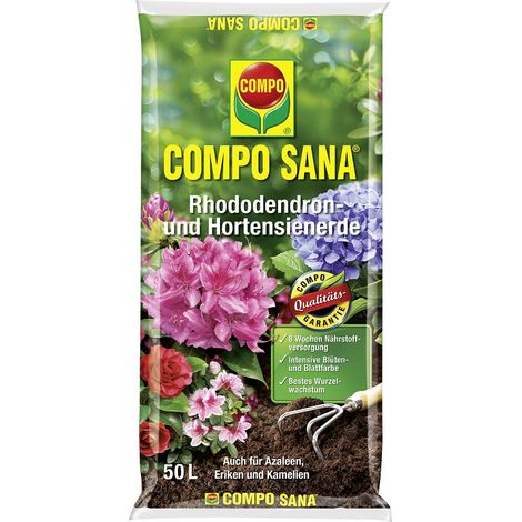 COMPO SANA Rhododendron- und Hortensienerde 50l (1/3)