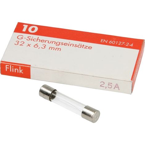 Fusible à action instantanée 2,5A 150V