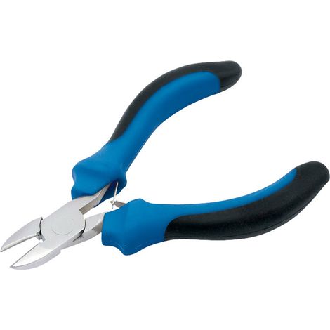 Draper 110mm Mini Diagonal Side Cutter Pliers with Side Cutting Blades (Model 12543)