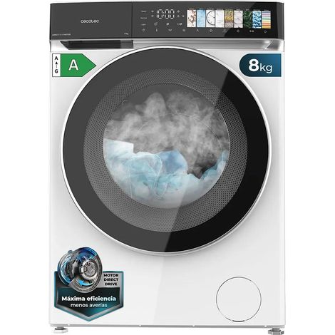 Cecotec Lavatrice Moderna Bianca 8 kg 1400 RPM