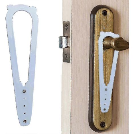 1 verrou de porte pour chatière, avec sangle flexible, résistant aux enfants et aux chiens. Permet aux chats d'entrer tout en empêchant les chiens d'entrer. (1/5)
