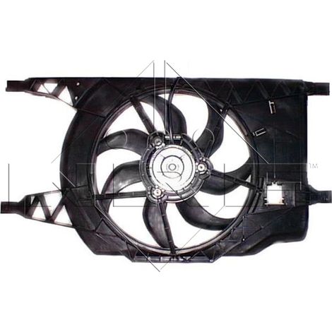 Ventilateur, refroidissement du moteur NRF 47366 RENAULT 7701049657 7701049658