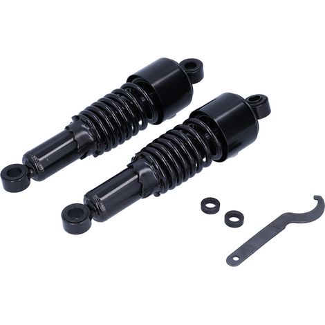GARRYFIZH Une paire d'amortisseurs de moto de 10,5 pouces en acier inoxydable pour XL883 XL1200R XL1200L (1/5)