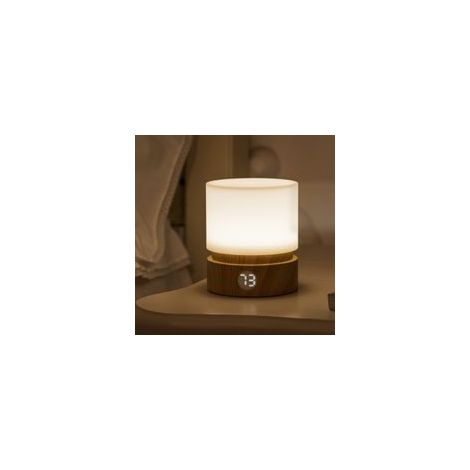 Lampe de chevet LED, avec minuterie et commande tactile (1/5)