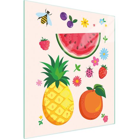 TAGLIERE IN VETRO 45x52 FRUTTA (1/5)