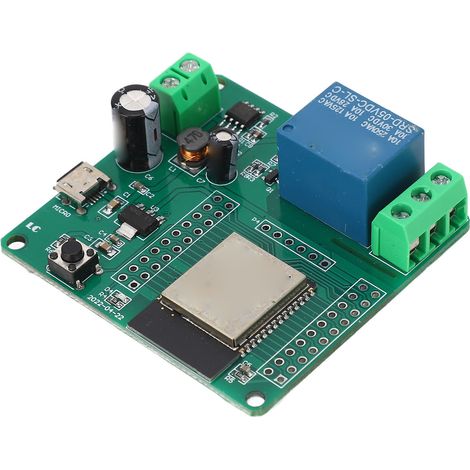 Module relais sans fil WiFi Bluetooth BLE, interrupteur WiFi intelligent unidirectionnel, AC90 à 250 V (1/5)
