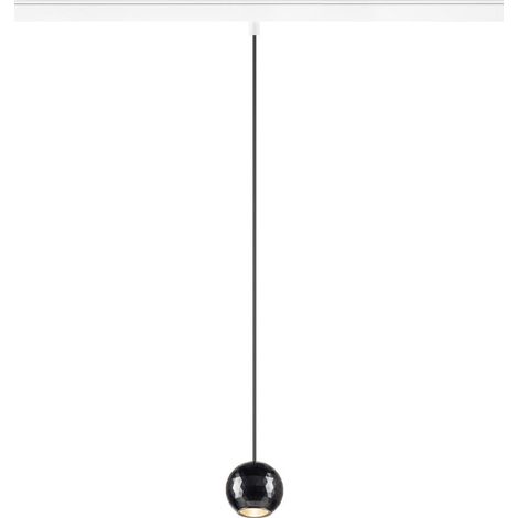 Suspension pour rail 48 V DYSKO DALI long. 200 cm 2700 K 36° blanc / noir - SLV - 1010337