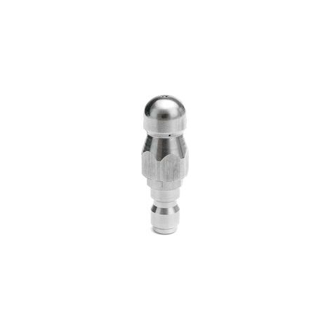 Buse de nettoyage rotative pour nettoyeur haute pression destinée au dragage des canalisations d'égout, argent (f) (1/5)