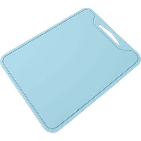 Planche à découper en Silicone, Portable, antidérapant, résistant au lave-vaisselle, pour la cuisine, le Camping, pique-nique, bleu. (1/5)