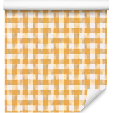 Papier peint à motifs crème, fond crème pour salon et chambre 50x1000 cm (1/5)