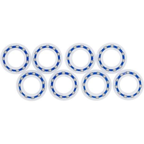 Lot de 8 roulements à Billes adaptables pour Roue de Polaris 280 180 Robot Nettoyeur de Piscine C60 C 60,Accessoire pour robot de piscine