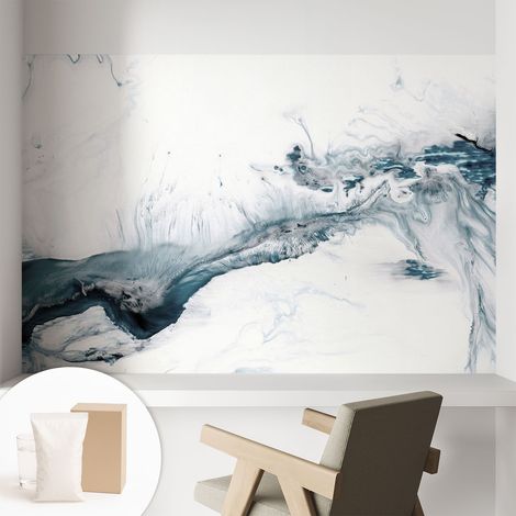 Carta Da Parati - Murale Alla Moda Decorazione - Camera Da Letto - Con Colla Gratuita eleganza astratta 104x70 cm (1/5)