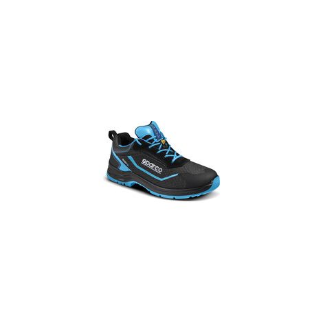 SPARCO SCARPE ASTER S3 NERO AZZURRO FLUO N.40- 1,0 pz