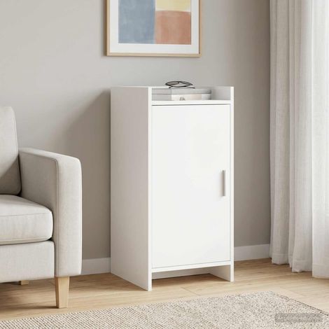 Aparador Blanco 40 x 36 x 80 cm Madera de ingeniería (1/4)