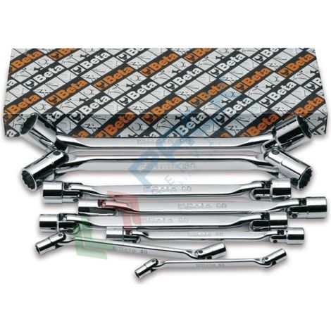 Serie chiavi a bussola snodate  beta 80/s8 (1/2)