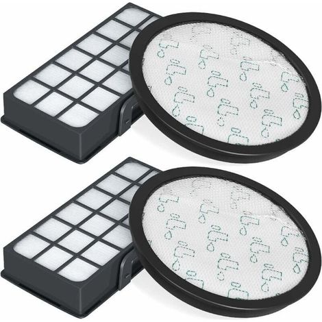 Lot de 2 filtres HEPA pour aspirateurs Rowenta Silence Force Cyclonic, accessoires de rechange compatibles modèles RO7647EA RO7663EA RO7676EA RO7681EA série RO76xx, pièce de filtration ZR903701 (1/4)