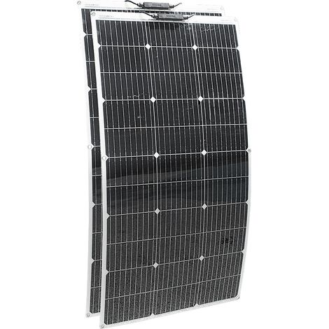 Panneau Solaire, Design Flexible, Construction Légère, Nouveau 200W (1/2)