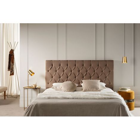 Cabecero Tapizado CAPRI Acualine 130x120x12 cm - Moonia (1/5)