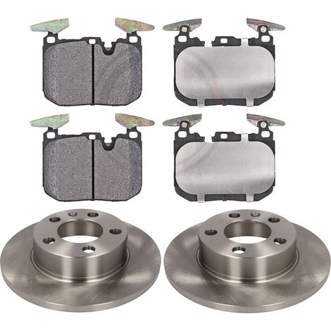 KIT FRENI ANTERIORI compatibile con BMW i8 (I15) - DISCHI + PASTIGLIE OEM: P06098 / 39936 / V1433.B1 /SOSTITUZIONE DIRETTA/BASSA POLVERE/SILENZIOSO