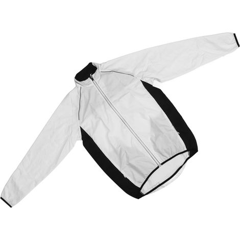 Maillot cyclisme coupe-vent imperméable veste vélo homme femme sport outdoor vêtements cycliste taille L (1/5)