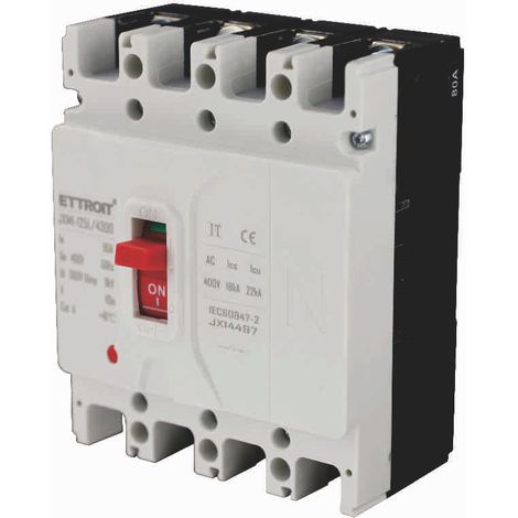 ETTROIT JX14497 MCCB MCB Kompakt-Leistungsschalter 4P 80A 380V-25KA (1/3)