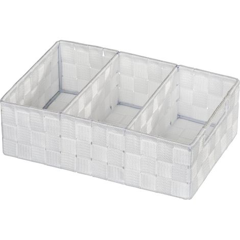 Organisateur ADRIA WHITE - conteneur de salle de bain, WENKO (1/4)
