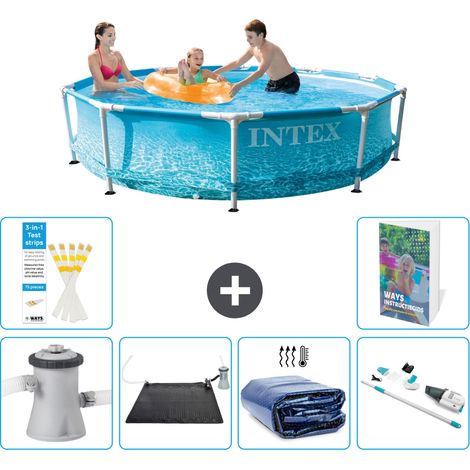 Frame Pool Rund - 305x76 cm - 7-teilig S252