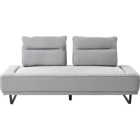 Sofa 3-Sitzer FAXEN Stoff Grau