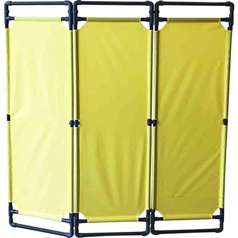Barrière sécurité RS PRO Jaune en PVC Haut. 1,8 m ( Prix pour 1 ) (1/2)