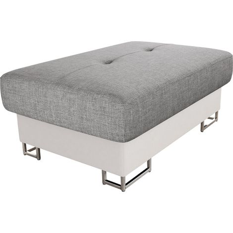 Banco tapizado Comfivo Ruta, Soft 017 + Lux 05, 42x67x104cm, Diámetro: 0, Cuero ecológico + Tapiz, Patas: Metal, 0