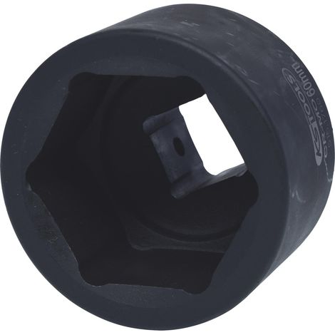 Ks Tools – Douille à chocs 6 pans 1' – Courte 60mm – Acier chrome-molybdène – Couple max 2795 Nm – Normes ISO 1174 et DIN 3129 (1/10)