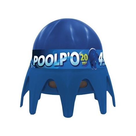 Poolp'o Trattamento acqua Polpo 20mc 4 azioni cloro antialghe flocculante 08013AL GRE