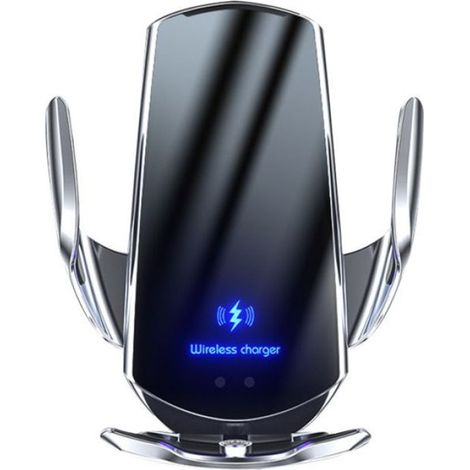 Support Téléphone Portable - Charge Sans Fil 15 W - Détection Automatique - Pour Navigation GPS En Voiture - 1 Pièce (1/4)