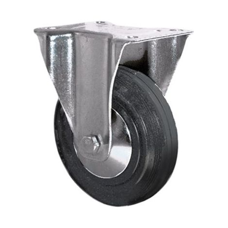 Roulette industrielle Fixe Guitel Hervieu, Acier galvanisé, Ø 160mm, 175kg ( Prix pour 1 )