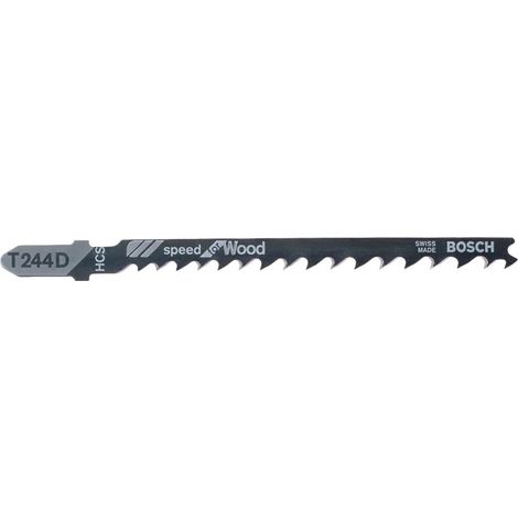 2608630058 - Set 5lame per seghetto alternativo T 244 D Speed for Wood