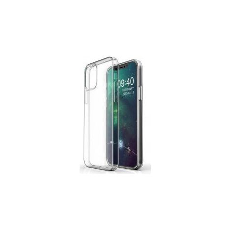 Custodia trasparente eSTUFF Infinite Vienna per iPhone 12/12 Pro. Materiale: TPU riciclato al 100%, ES67100033