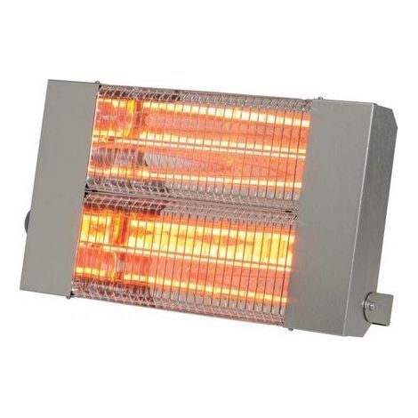 Sovelor - Chauffage électrique infrarouge halogène à quartz 3000W en inox 304 - IRC3000X (1/2)