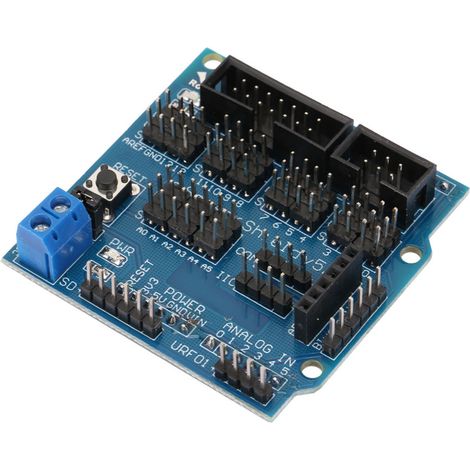 Sensor Shield V5.0 Erweiterungsplatinenmodul unterstützt Ultraschallsensoranschluss, 12864 S/P-Anschluss (1/5)